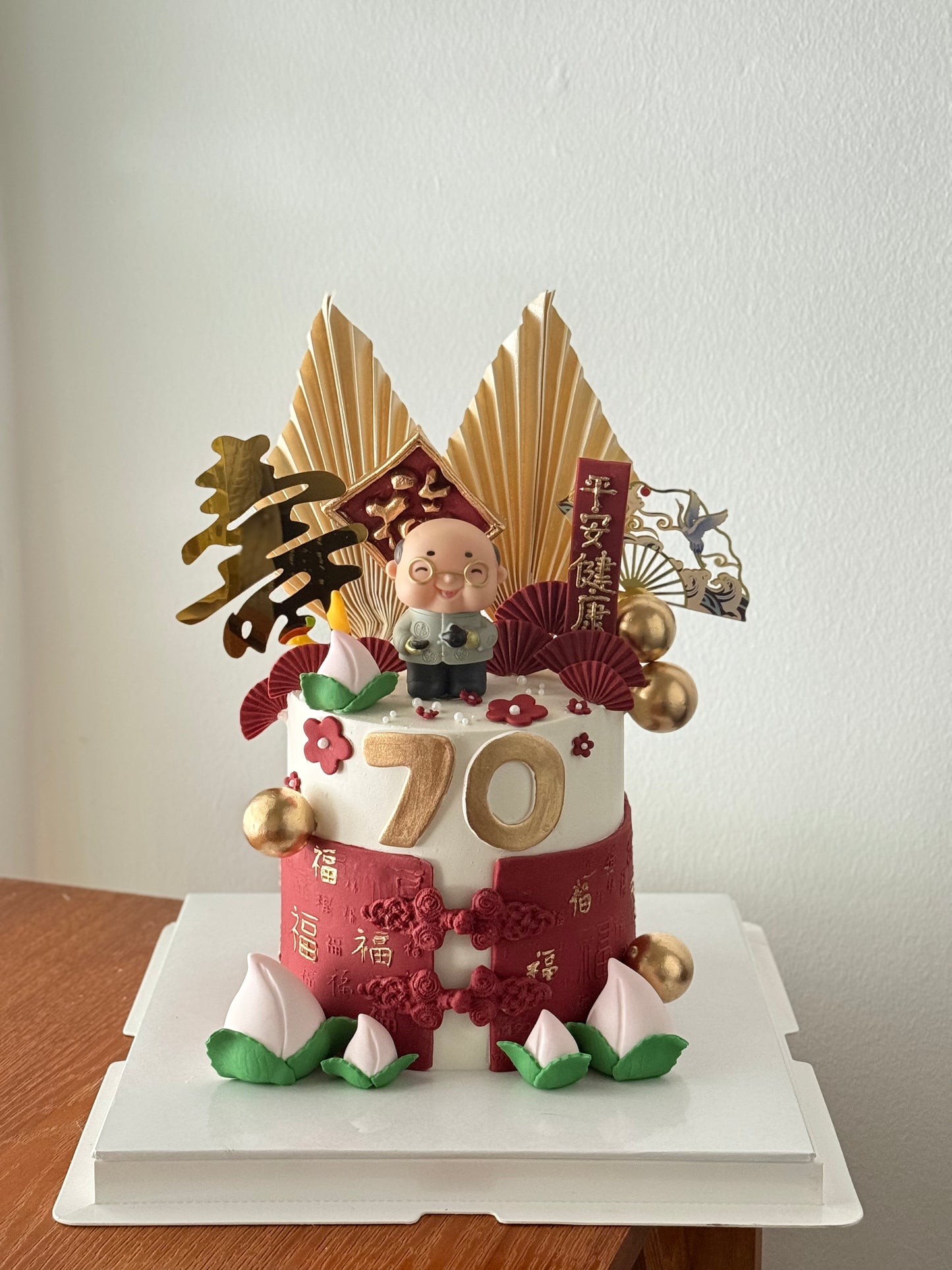 Longevity Theme Cake