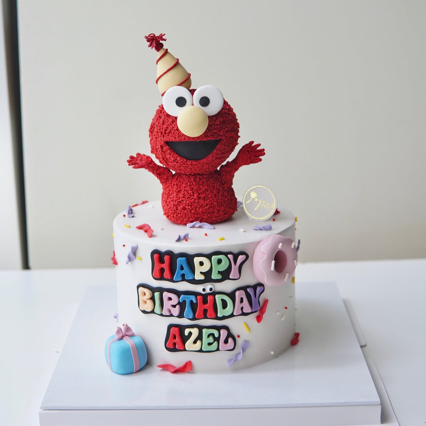 Elmo Sesame Street Theme Customise Cake