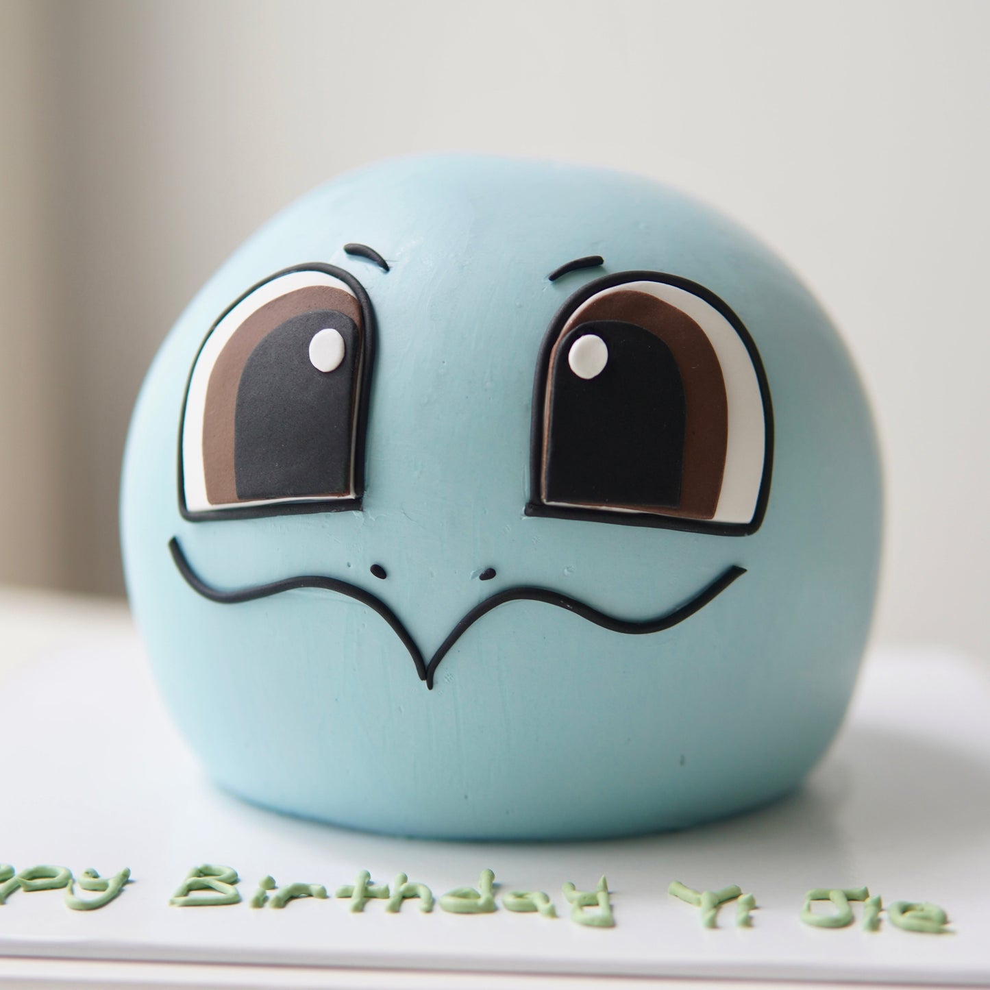 Squirtle Big Head Customise Cake