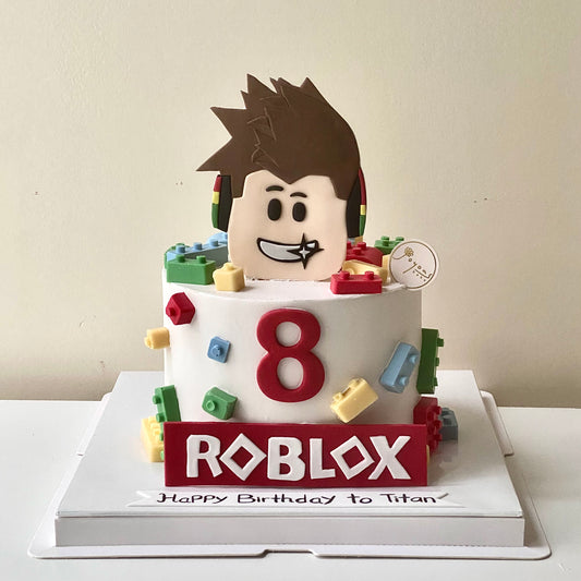 Roblox Theme Customise Cake