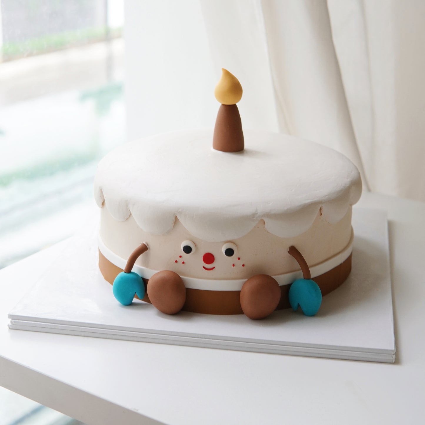 Jellycat Candle Design Customise Cake