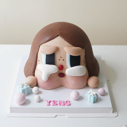 Cry Baby Big Head Customise Cake