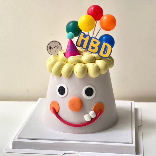 Clown Head Customise Cake