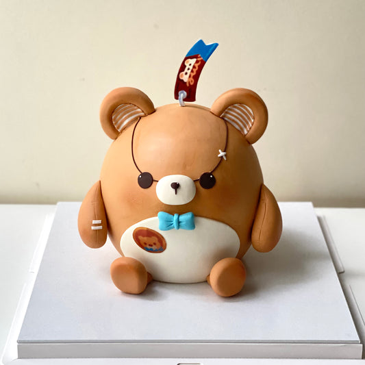 Eggy Party Bear 3D Customise Cake