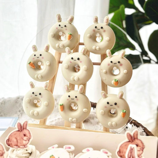 Rabbit Theme Donut Design 12pcs