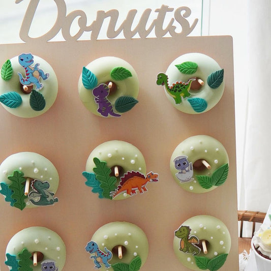 Dinosaur Theme Donut Design 12pcs