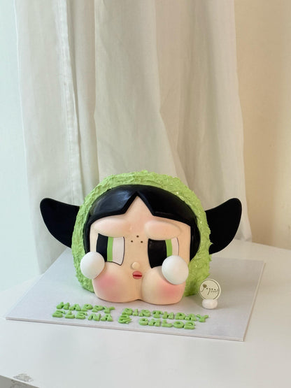 Crybaby x PowerPuff Customized Cake